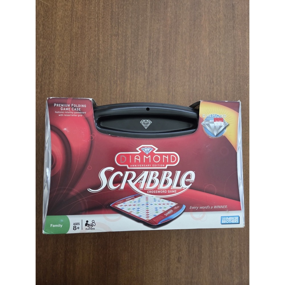 Scrabble Diamond Anniversary Edition Crossword Game